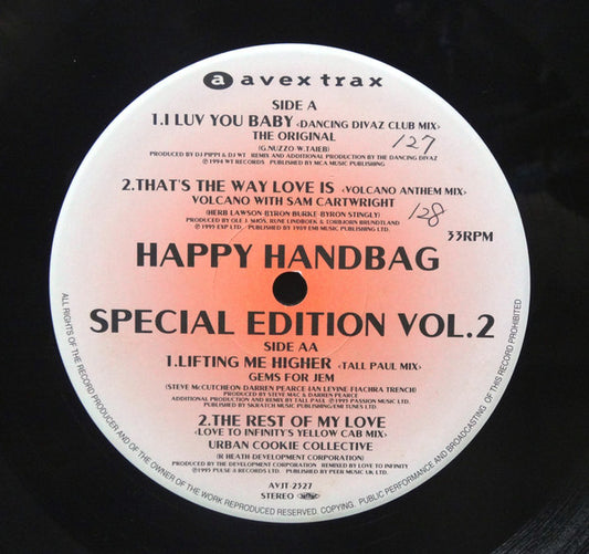 Various : Happy Handbag Special Edition Vol. 2 (12")