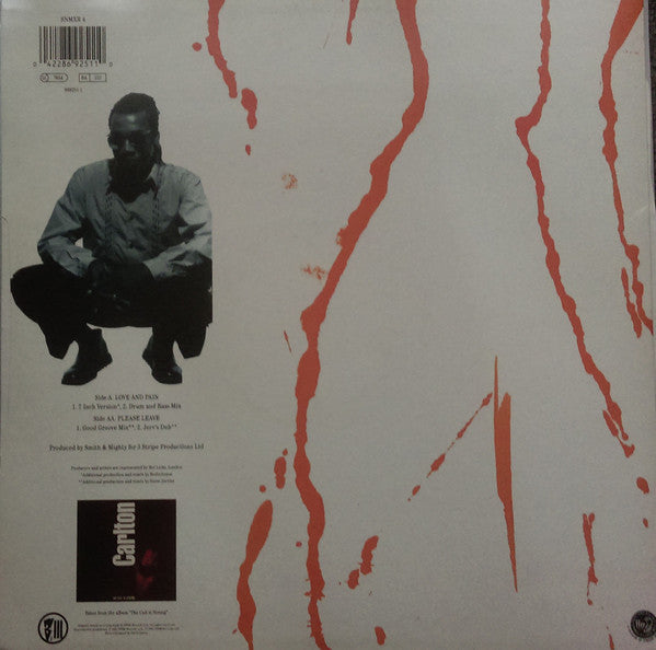 Carlton : Love And Pain - The Steve Jervier Remixes (12")