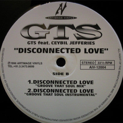 GTS Feat. Ceybil Jefferies : Disconnected Love (12")