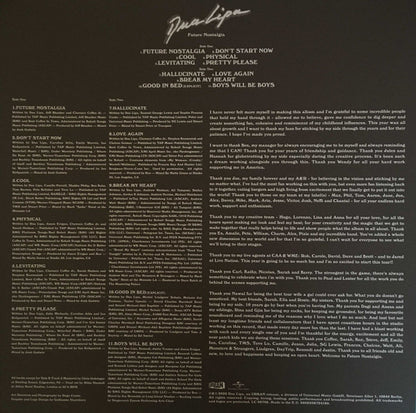 Dua Lipa : Future Nostalgia (LP, Album, Ltd, Pin)