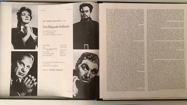 Richard Wagner, Leonie Rysanek, George London (2), Giorgio Tozzi, Chorus Of The Royal Opera House, Covent Garden Und Orchestra Of The Royal Opera House, Covent Garden, Antal Dorati : Der Fliegende Holländer (3xLP + Box)