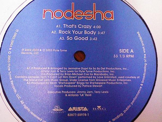 Nodesha : Nodesha Album Sampler (12", Smplr)