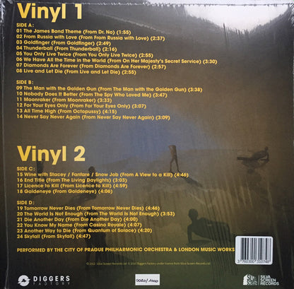 The City of Prague Philharmonic Orchestra : Music From The Films Of James Bond (2xLP, Album, Ltd, Num)