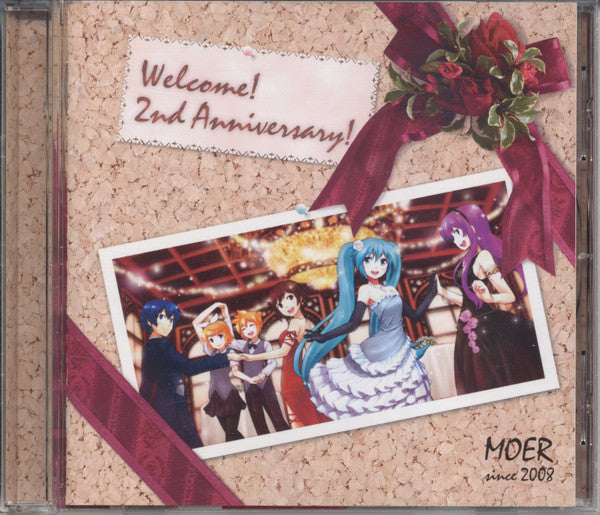 Moer*, 初音ミク* : Welcome! 2nd Anniversary! (CD, Comp)