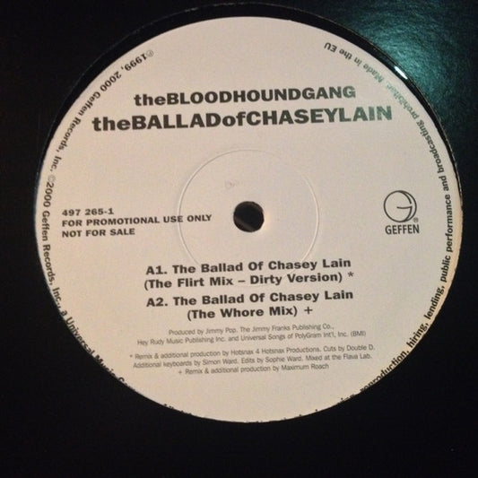 Bloodhound Gang : The Ballad Of Chasey Lain (12", Promo)