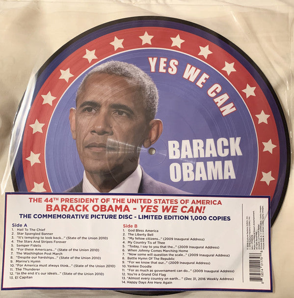 Barack Obama : Yes We Can (LP, Ltd, Pic)