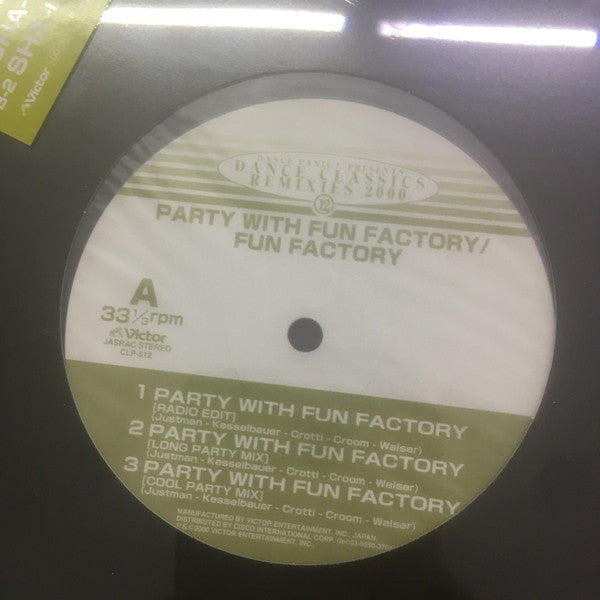 Fun Factory : Party With Fun Factory / Sha-La-La-La-La (12", Maxi)