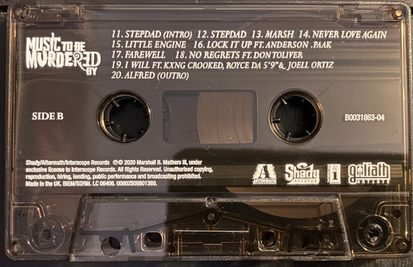 Eminem, Slim Shady : Music To Be Murdered By (Cass, Album)