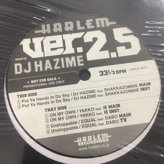 DJ Hazime : Harlem Ver.2.5 Put Ya Handz In Da Sky (12")