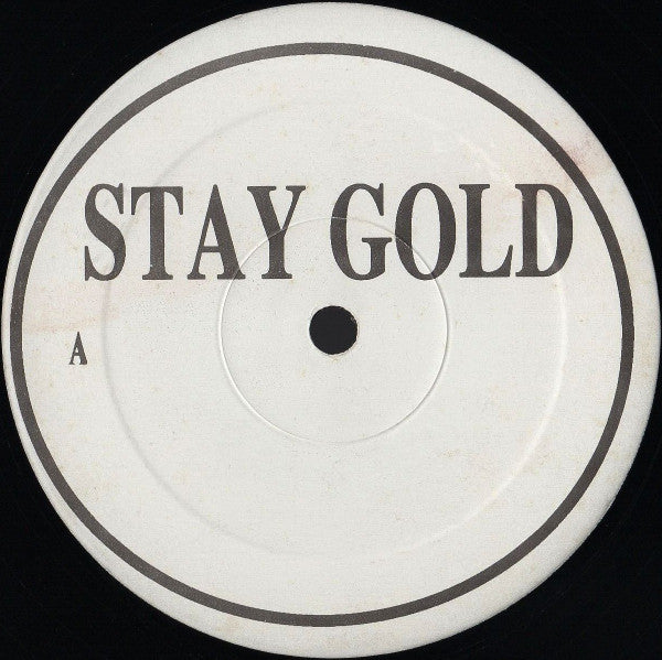 Young Zee : Stay Gold / Stay Gold Remix (12", Single, Promo)