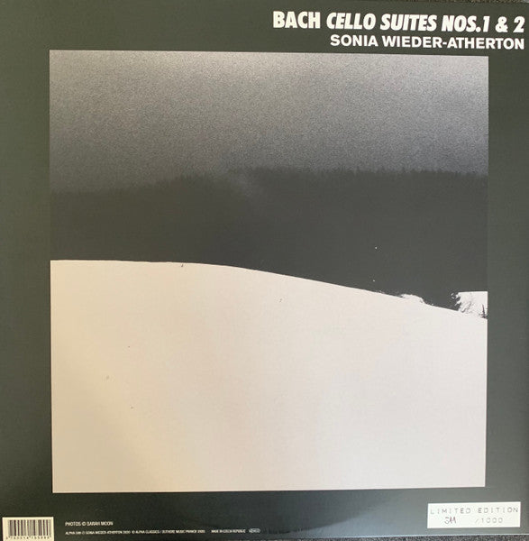 Johann Sebastian Bach, Sonia Wieder-Atherton : Cello Suites Nos.1 & 2 (2xLP, Album, Ltd, Num)