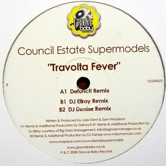 Council Estate Supermodels : Travolta Fever (12")