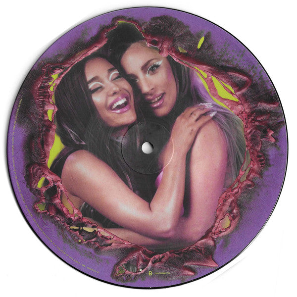 Lady Gaga With Ariana Grande : Rain On Me (7", Single, Ltd, Pic)