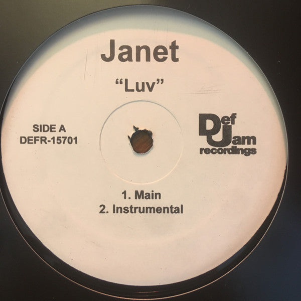 Janet Jackson : Luv (12")