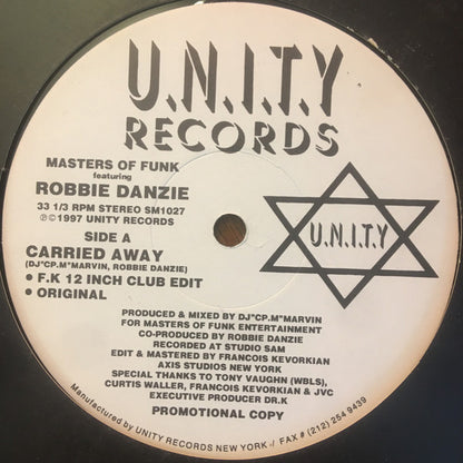 Robbie Danzie : Carried Away (12")