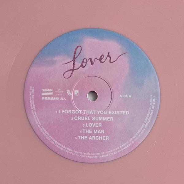 Taylor Swift = Taylor Swift : Lover = 恋人 (LP, Pin + LP, Blu + Album)