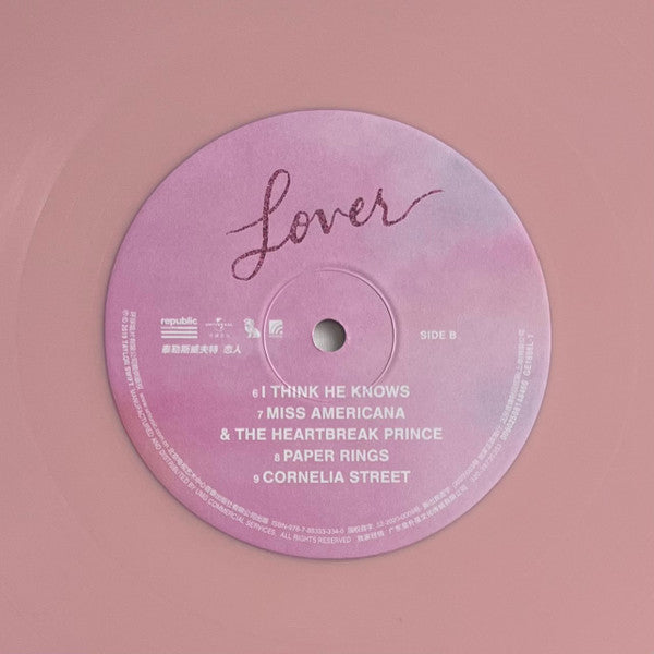 Taylor Swift = Taylor Swift : Lover = 恋人 (LP, Pin + LP, Blu + Album)