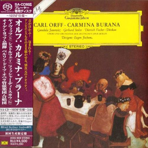 Carl Orff • Gundula Janowitz • Gerhard Stolze • Dietrich Fischer-Dieskau, Chor* Und Orchester Der Deutschen Oper Berlin , Dirigent Eugen Jochum : Carmina Burana (SACD, Album, Ltd, RE, RM, SHM)