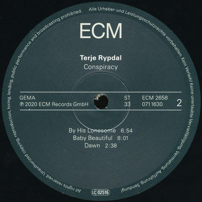 Terje Rypdal : Conspiracy (LP, Album)