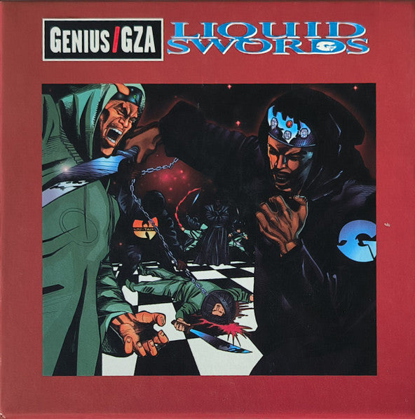 The Genius / GZA : Liquid Swords (The Chess Box) (Box, Promo + CDr, Album, RE + CDr, Album)