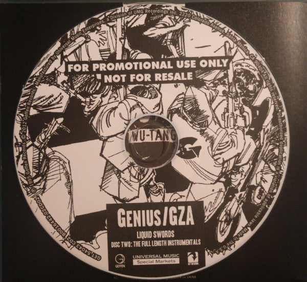 The Genius / GZA : Liquid Swords (The Chess Box) (Box, Promo + CDr, Album, RE + CDr, Album)