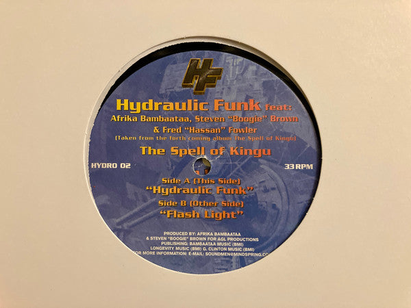 Hydraulic Funk : The Spell Of Kingu (2x12", Promo)