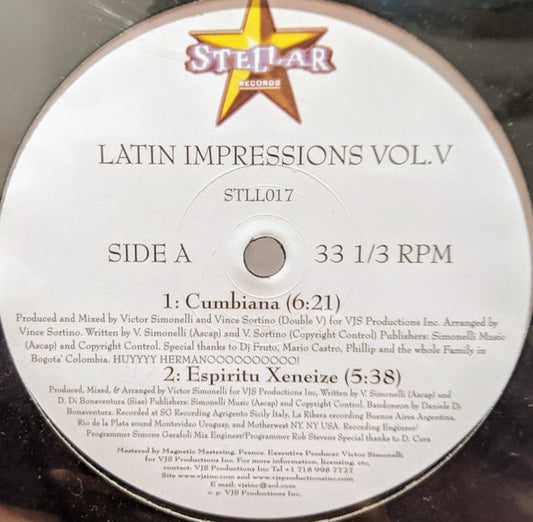 Various : Latin Impressions Vol. V (12")