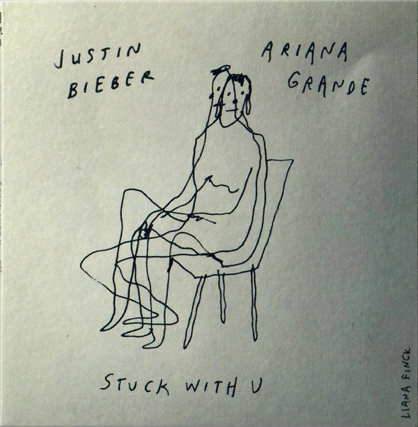 Justin Bieber, Ariana Grande : Stuck With U (CD, Single, Alt)