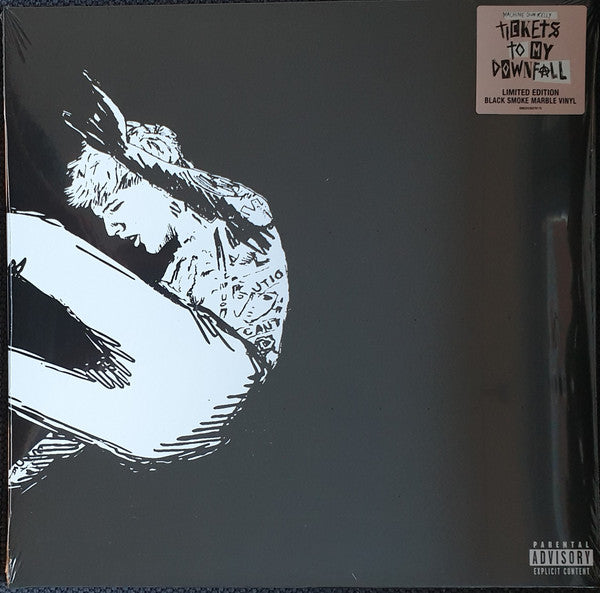 Machine Gun Kelly (2) : Tickets To My Downfall (LP, Album, Ltd, Bla)