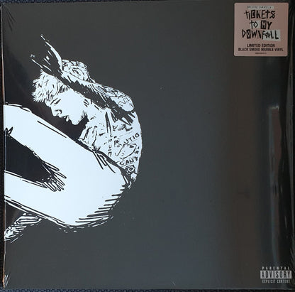 Machine Gun Kelly (2) : Tickets To My Downfall (LP, Album, Ltd, Bla)