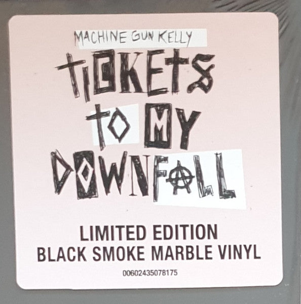 Machine Gun Kelly (2) : Tickets To My Downfall (LP, Album, Ltd, Bla)