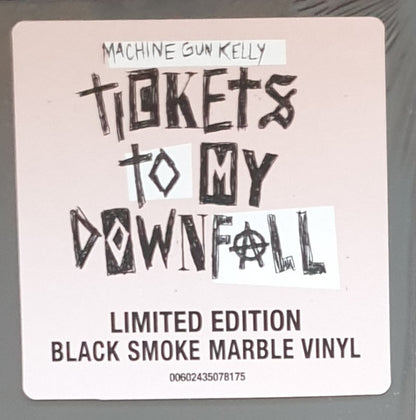 Machine Gun Kelly (2) : Tickets To My Downfall (LP, Album, Ltd, Bla)