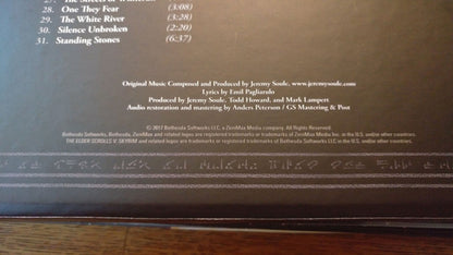 Jeremy Soule : The Elder Scrolls V: Skyrim (3xLP, Cle + LP, S/Sided, Etch, Cle + Box, Dlx, Ltd)