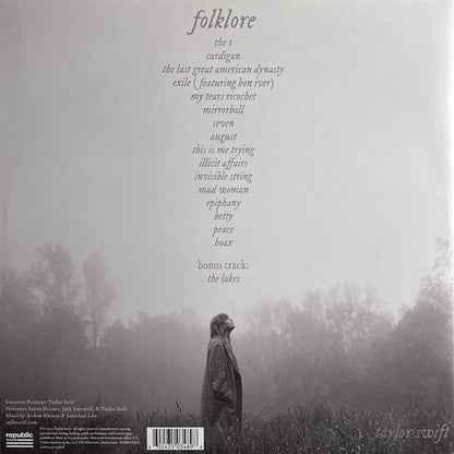 Taylor Swift : Folklore (2xLP, Album, Dlx, Ltd, Blu)