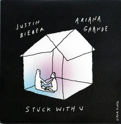 Ariana Grande, Justin Bieber : Stuck With U (7", Single)