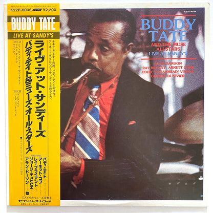 Buddy Tate And The Muse Allstars : Live At Sandy's (LP, Album)
