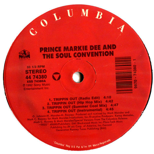 Prince Markie Dee And The Soul Convention* : Trippin Out (12")