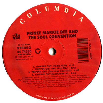 Prince Markie Dee And The Soul Convention* : Trippin Out (12")