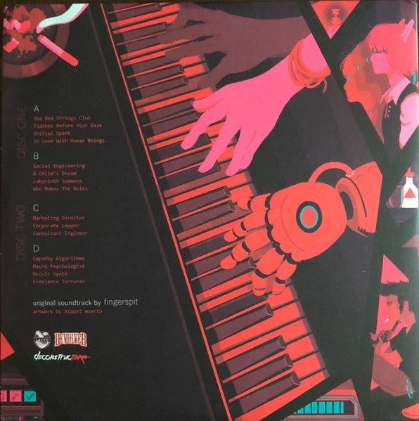 Fingerspit : The Red Strings Club (2xLP, Album, Dlx, Red)