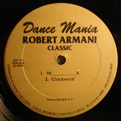 Robert Armani : Classic (12")