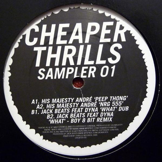 Various : Cheaper Thrills Sampler 01 (12", Smplr)