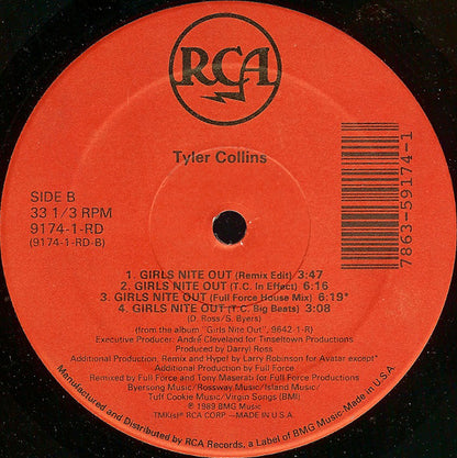 Tyler Collins : Girls Nite Out (12")
