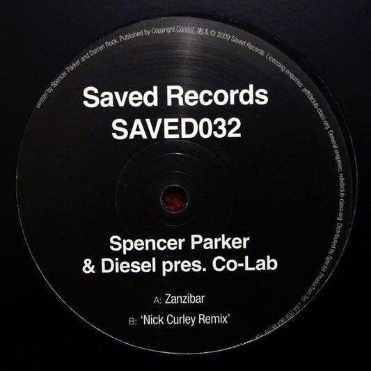 Spencer Parker & Diesel Pres. Co-Lab* : Zanzibar (12")