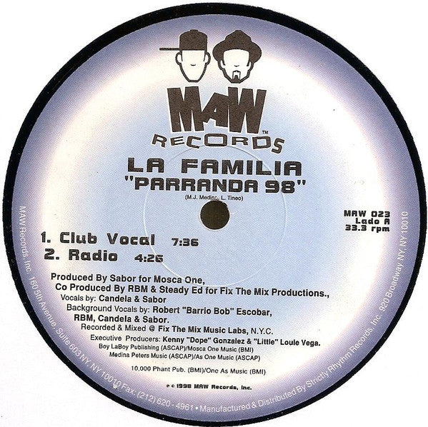 La Familia (2) : Parranda '98 (12")