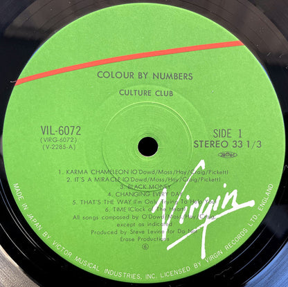 Culture Club = Culture Club : Colour By Numbers = カラー・バイ・ナンバーズ (LP, Album)