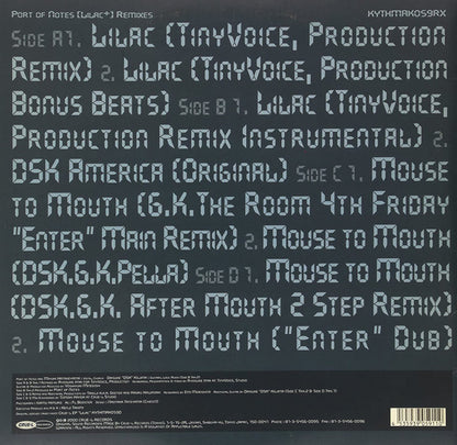 Port Of Notes : Lilac+ Remixes (2x12", Single)