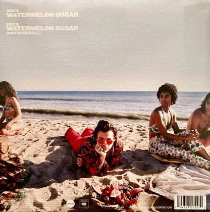 Harry Styles : Watermelon Sugar (7", Single, Ltd, Red)