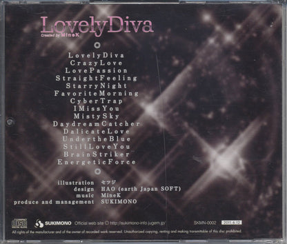 Minek : Lovely Diva (CD, Album)