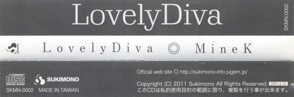 Minek : Lovely Diva (CD, Album)