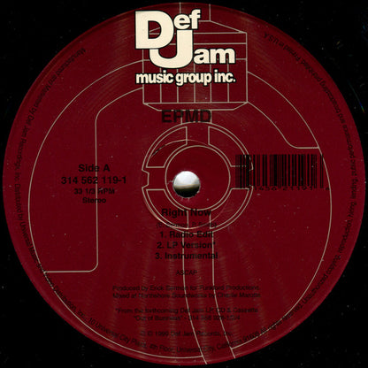 EPMD : Right Now (12")